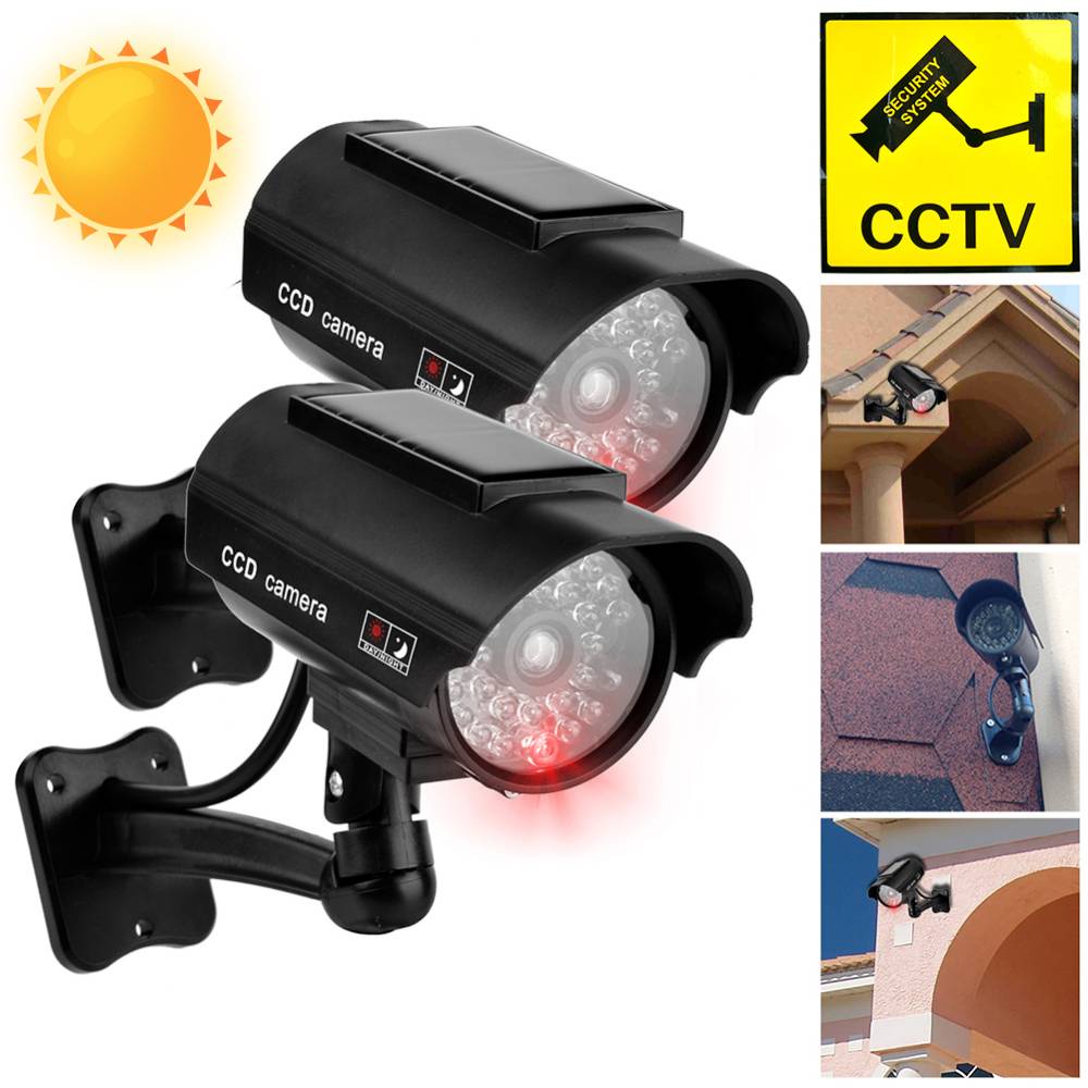 Outdoor Sport Camera - Outdoor-Solar-Simulations kamera wasserdichte Dummy-Kamera Home Safe