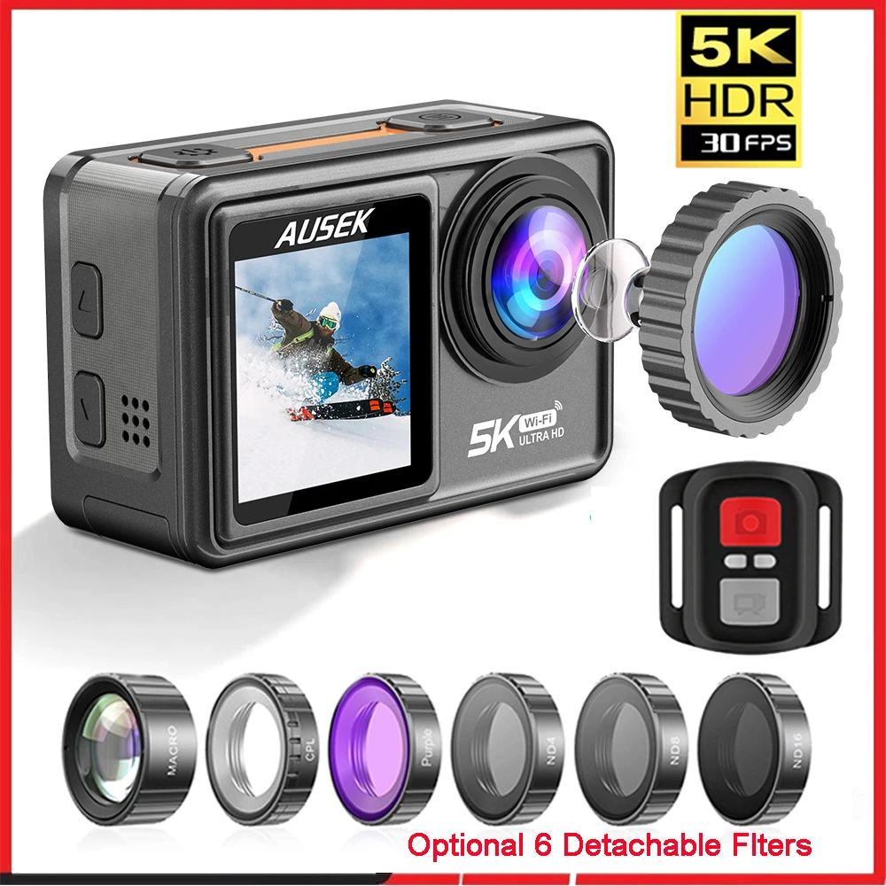 AUSEK M81TR Action-Kamera 5K 4 – Outdoor Sport Camera Bewertung und Preis