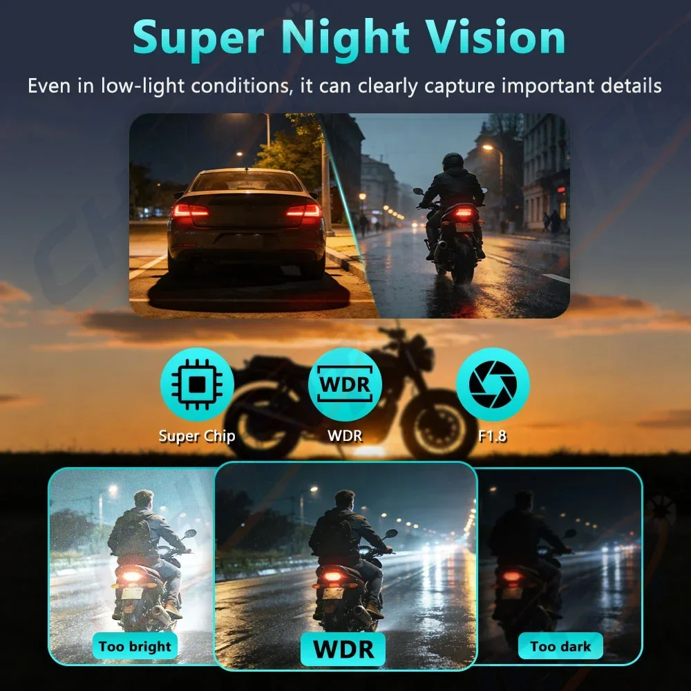 Neue 2K HD Motorrad-Fahrtkamer – Outdoor Sport Camera Bewertung und Preis