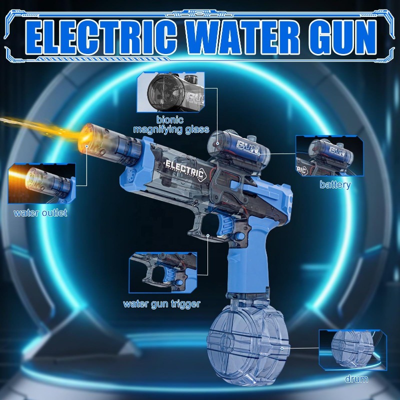 Kinder-Elektro-Wasserpistolen  – Outdoor Sport Games For Kids Bewertung und Preis