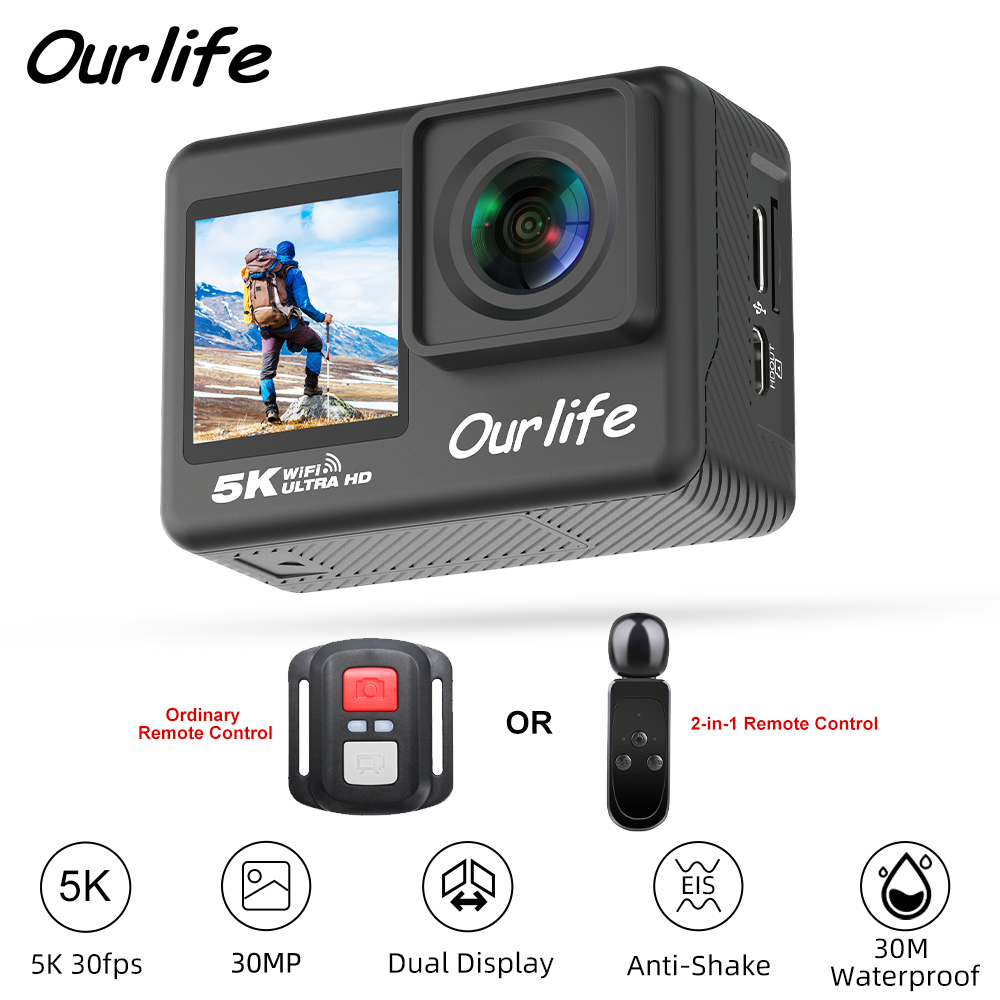 Ourlife 5K30FPS Actionkamera 2 – Outdoor Sport Camera Bewertung und Preis
